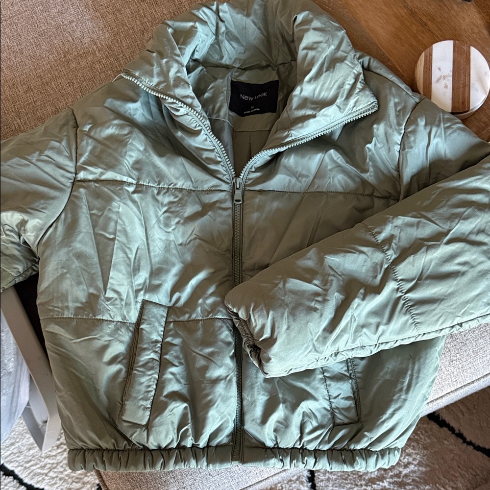 Green Puffer Jacket
